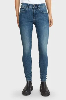 Женские синие джинсы 3301 Skinny Wmn Синий 26-30 G-Star RAW D05175,D634