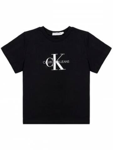 Calvin Klein Jeans Футболка Monogram Logo IU0IU00068 Чорний Regular Fit Calvin Klein Jeans Футболка Monogram Logo IU0IU00068 Чорний Regular Fit