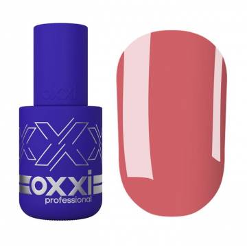 Гель-лак для ногтей Oxxi Professional 372 Пастельно-розовый, эмаль, 10 мл