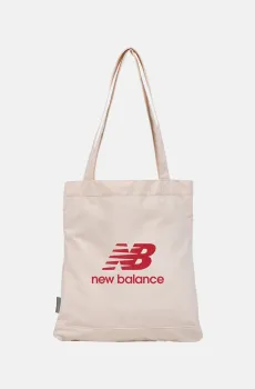 Бежевая сумка-шопер TOTE LEGACY COTTON Бежевый ONESIZE New Balance LAB51503AS5