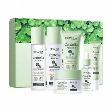 Набор для лица Bioaqua Centella Asiatica Soothing Repair Six-Piece Set, 6 продуктов Набор для лица Bioaqua Centella Asiatica Soothing Repair Six-Piece Set, 6 продуктов