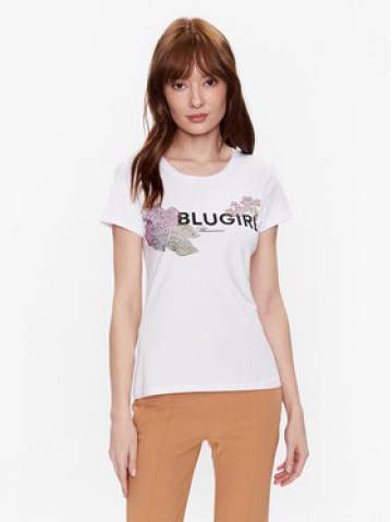 Blugirl Blumarine Футболка RA3157-J5003 Білий Regular Fit Blugirl Blumarine Футболка RA3157-J5003 Білий Regular Fit