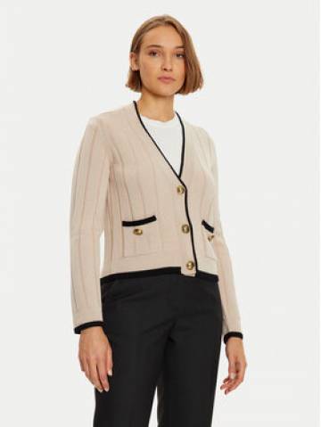 Luisa Spagnoli Кардиган Mozione 58437 Бежевий Regular Fit Luisa Spagnoli Кардиган Mozione 58437 Бежевий Regular Fit