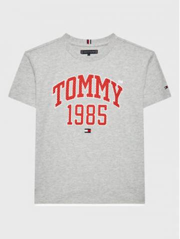 Tommy Hilfiger Футболка Varsity KB0KB08206 D Сірий Regular Fit Tommy Hilfiger Футболка Varsity KB0KB08206 D Сірий Regular Fit