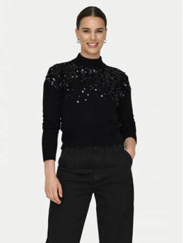 ONLY Светр Alba 15332081 Чорний Regular Fit ONLY Светр Alba 15332081 Чорний Regular Fit
