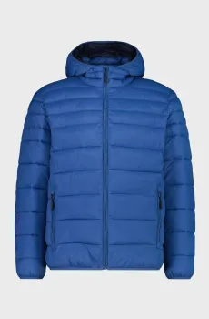 Мужская синяя куртка FIX HOOD SORONA AURA FL Синий 50 CMP 34K2807-N825