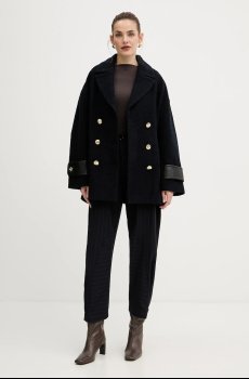 Пальто с примесью шерсти Pinko