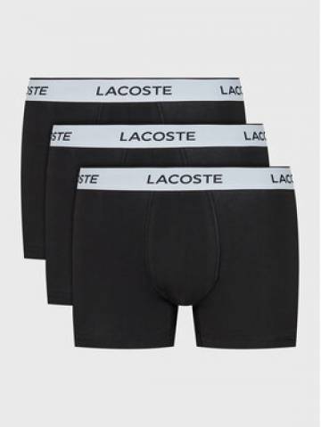 Lacoste Набір з 3 пар боксерів 5H8385 Чорний Lacoste Набір з 3 пар боксерів 5H8385 Чорний