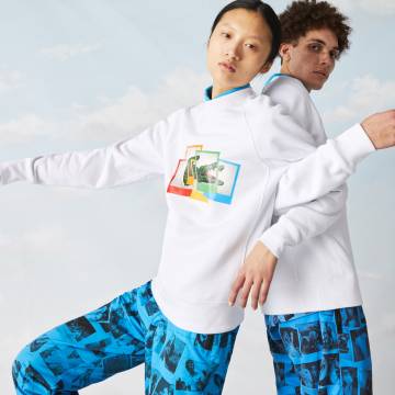 Lacoste толстовка унісекс LIVE x Polaroid Lacoste толстовка унісекс LIVE x Polaroid