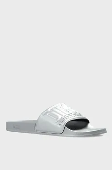 Женские серебристые слайдеры MAYEMI Серебряный 40 Diesel Y03853 PR525