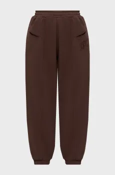 Женские темно-коричневые спортивные брюки PANT Коричневый XS Diesel A19787 RKNBA