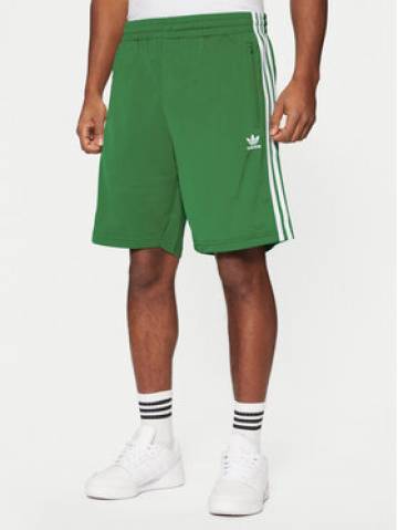adidas Спортивні шорти adicolor Firebrid IM9420 Зелений Regular Fit adidas Спортивні шорти adicolor Firebrid IM9420 Зелений Regular Fit