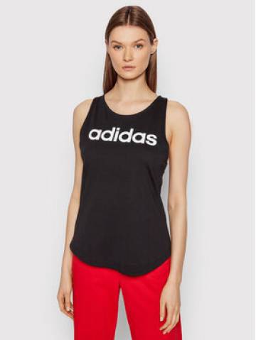 adidas Топ Essentials Logo GL0566 Чорний Regular Fit adidas Топ Essentials Logo GL0566 Чорний Regular Fit