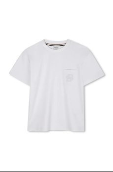 Детская хлопковая футболка BOSS