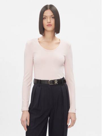 Tommy Hilfiger Блузка WW0WW41654 Рожевий Slim Fit