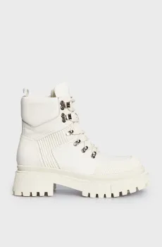 Женские белые кожаные хайкеры Chloe Белый 38 PRPY PRFPT0026W
