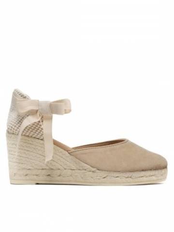 Manebi Еспадрильї Low Wedge Espadrilles M 1.1 WL Бежевий Manebi Еспадрильї Low Wedge Espadrilles M 1.1 WL Бежевий