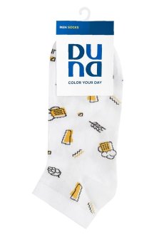Носки мужские Duna 2263 белый, размер 25-27