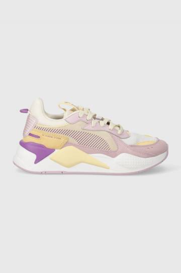 Кроссовки Puma RS-X цвет розовый на плоском ходу 371008 Кроссовки Puma RS-X цвет розовый на плоском ходу 371008