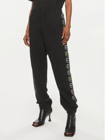 KARL LAGERFELD Спортивні штани 241W1052 Чорний Regular Fit KARL LAGERFELD Спортивні штани 241W1052 Чорний Regular Fit