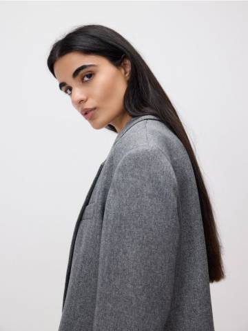 Reserved - Однобортний блейзер - темно-сірий - 309GF-90M