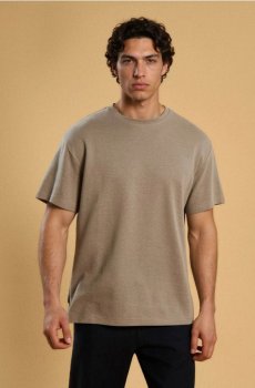 Бавовняна футболка basic - світло-зелений