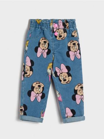 Джинси paperbag Mickey Mouse - синій Джинси paperbag Mickey Mouse - синій