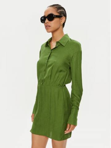 Patrizia Pepe Сукня-сорочка 8A1272/AL65-G163 Зелений Regular Fit Patrizia Pepe Сукня-сорочка 8A1272/AL65-G163 Зелений Regular Fit