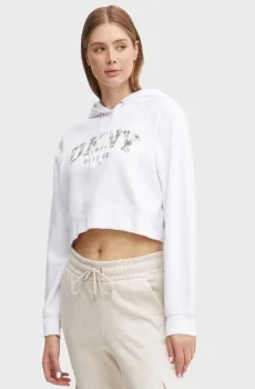 Женское белое худи Белый XS DKNY DP4T9938