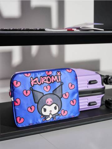 Чохол для ноутбука Kuromi - червонувато-ліловий Чохол для ноутбука Kuromi - червонувато-ліловий