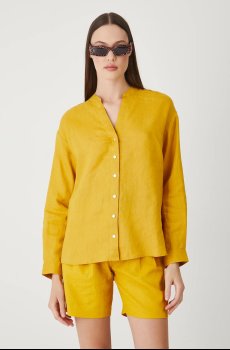 Льняная блузка Medicine