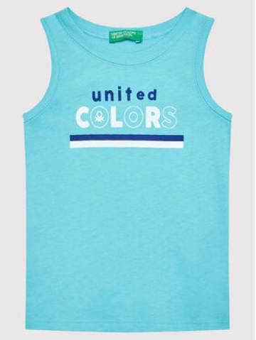 United Colors Of Benetton Топ 3I1XGH002 Голубий Regular Fit United Colors Of Benetton Топ 3I1XGH002 Голубий Regular Fit