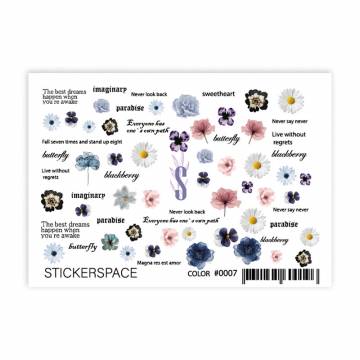 Наклейки для дизайна ногтей StickersSpace Sliders Color (0007) Наклейки для дизайна ногтей StickersSpace Sliders Color (0007)