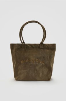 Reserved - Сумка shopper з вишивкою - бежевий - 055IE-80X