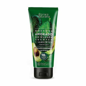 Кондиционер для волос Barwa Cosmetics Barwa Natural Avocado Hair Conditioner с авокадо, 200 мл Кондиционер для волос Barwa Cosmetics Barwa Natural Avocado Hair Conditioner с авокадо, 200 мл