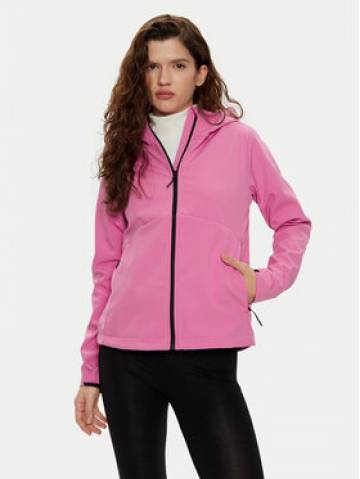 4F Куртка softshell 4FWAW24TSOFF285 Рожевий Regular Fit 4F Куртка softshell 4FWAW24TSOFF285 Рожевий Regular Fit