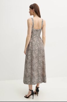 Платье с примесью шелка Bardot LILAH