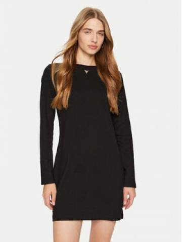 Guess Повсякденна сукня V4BK00 KCHQ1 Чорний Regular Fit Guess Повсякденна сукня V4BK00 KCHQ1 Чорний Regular Fit