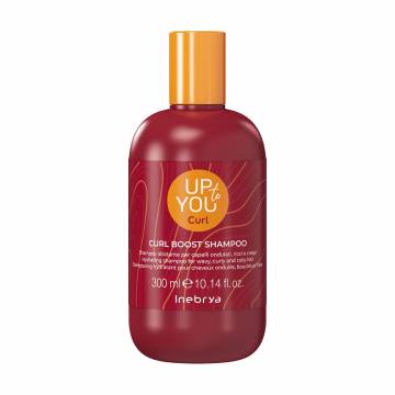 Шампунь Inebrya Up To You Сurl Boost Shampoo для вьющихся, волнистых и химически завитых волос, 300 мл Шампунь Inebrya Up To You Сurl Boost Shampoo для вьющихся, волнистых и химически завитых волос, 300 мл