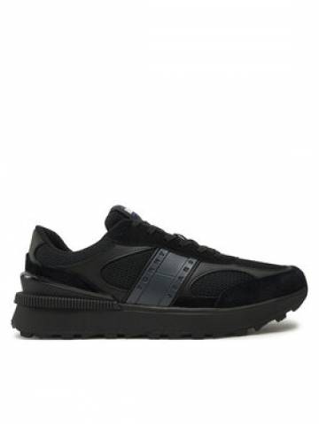 Tommy Jeans Снікерcи Tjm Technical Runner Ess EM0EM01537 Чорний Tommy Jeans Снікерcи Tjm Technical Runner Ess EM0EM01537 Чорний