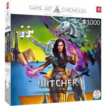 Пазл GoodLoot The Witcher Yennefer and Salvador Dali 1000 елементів (5908305247555) Пазл GoodLoot The Witcher Yennefer and Salvador Dali 1000 елементів (5908305247555)
