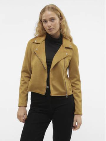 Vero Moda Куртка зі штучної шкіри Jose 10300938 Коричневий Regular Fit Vero Moda Куртка зі штучної шкіри Jose 10300938 Коричневий Regular Fit