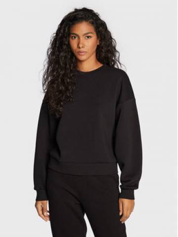 Gina Tricot Світшот Basic 10943 Чорний Relaxed Fit Gina Tricot Світшот Basic 10943 Чорний Relaxed Fit
