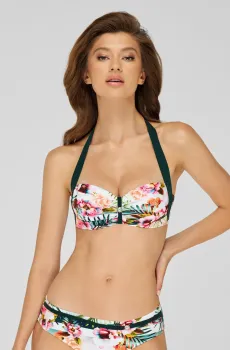 Женский лиф от купальника с узором Разноцветный 38D MARC&ANDRE L2103-Y-902