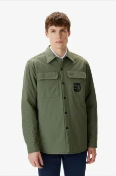 Мужская зеленая рубашка Зеленый 41 Lacoste CH0403316