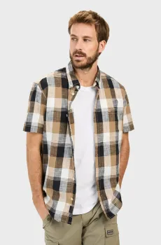 Мужская рубашка в клетку Разноцветный XXL Camel Active 409261-5S61-19