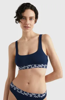 Женский темно-синий топ UNLINED BRALETTE Синий S Tommy Hilfiger UW0UW04236