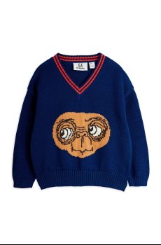 Детский хлопковый свитер Mini Rodini E.T.
