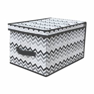 Короб складной с крышкой Handy Home Zigzag 40*30*25 см (ZSH-05) Короб складной с крышкой Handy Home Zigzag 40*30*25 см (ZSH-05)