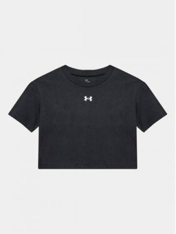 Under Armour Футболка Ua Crop Sportstyle Logo Ss 1380878 Чорний Loose Fit Under Armour Футболка Ua Crop Sportstyle Logo Ss 1380878 Чорний Loose Fit